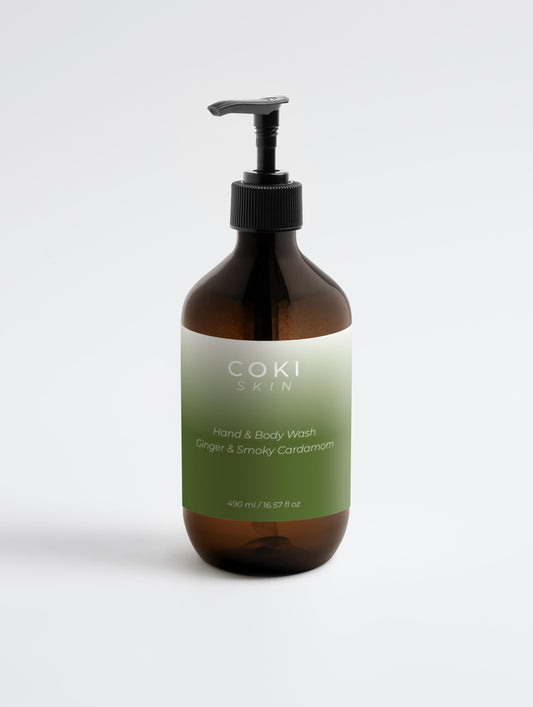 Hand & Body Wash – Ginger & Smoky Cardamom