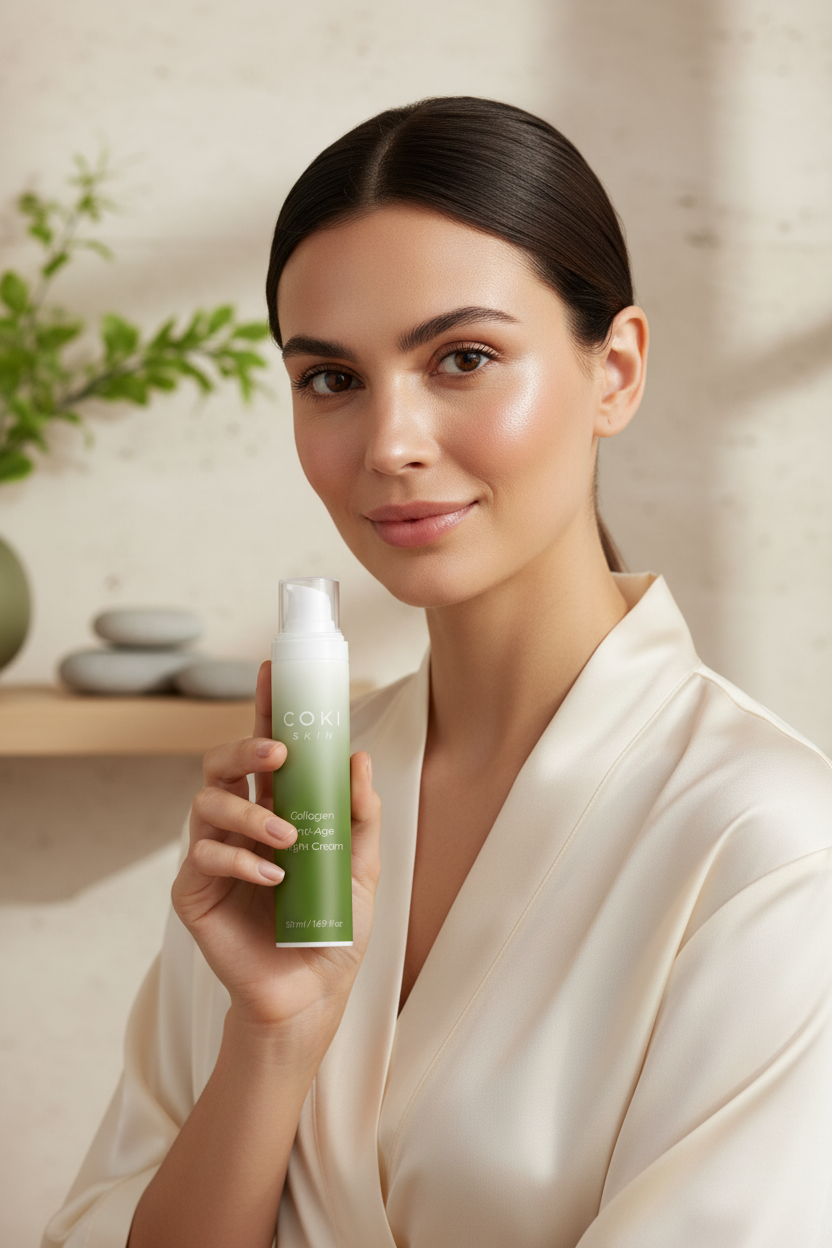 Collagen Anti-Age Night Cream Model